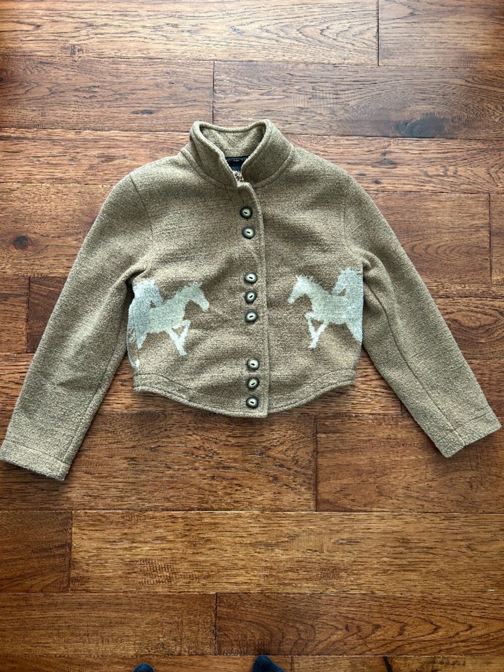 Vintage 90s Country Clothing Co.Western-style cropped horse Jacket - Size M
